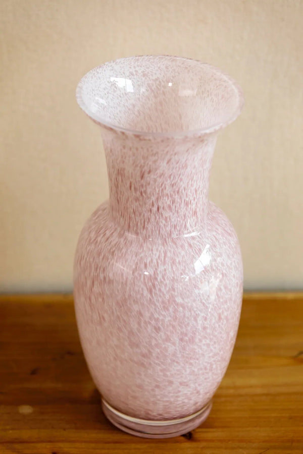 Pink Romantic Glass Vase - Delicors