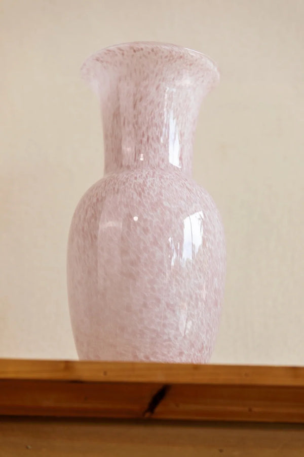 Pink Romantic Glass Vase - Delicors
