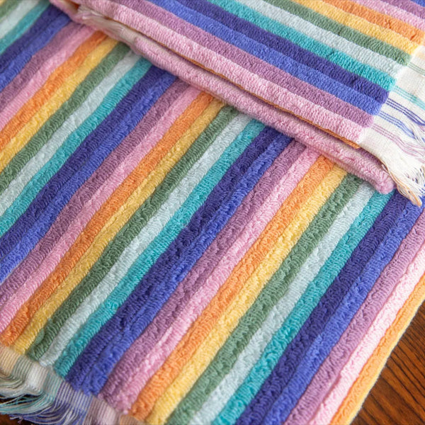 Rain & Rainbow Tassel Towel Collection