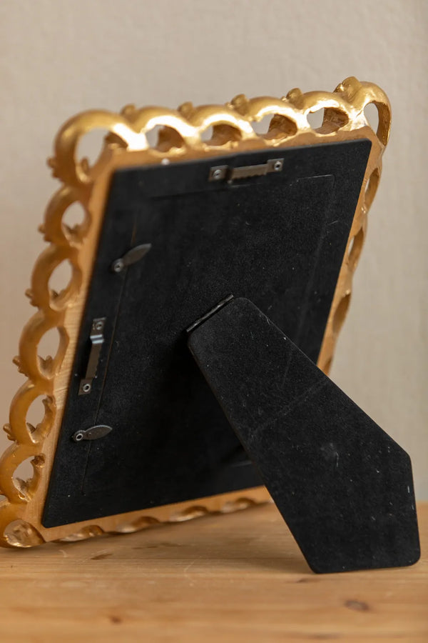 Regal Gold Leaf Photo Frame - Delicors
