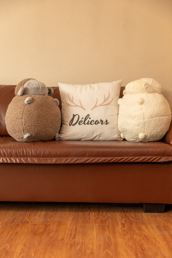 Sheep Cushion -- Delicors