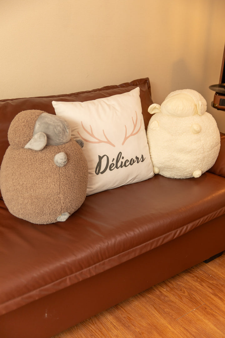 Sheep Cushion -- Delicors