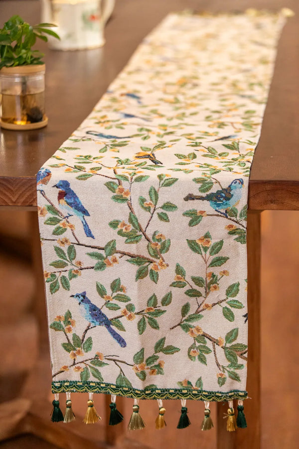 Singing Bird Table Runner - Delicors