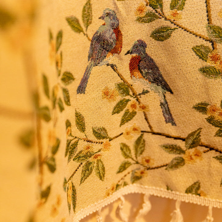 Singing Bird Tassel Curtain -- Delicors