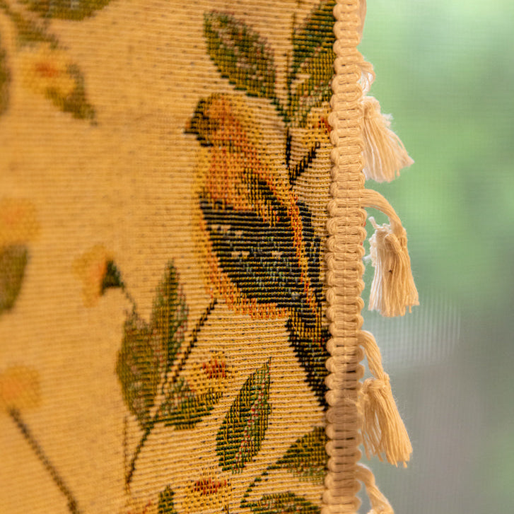 Singing Bird Tassel Curtain -- Delicors