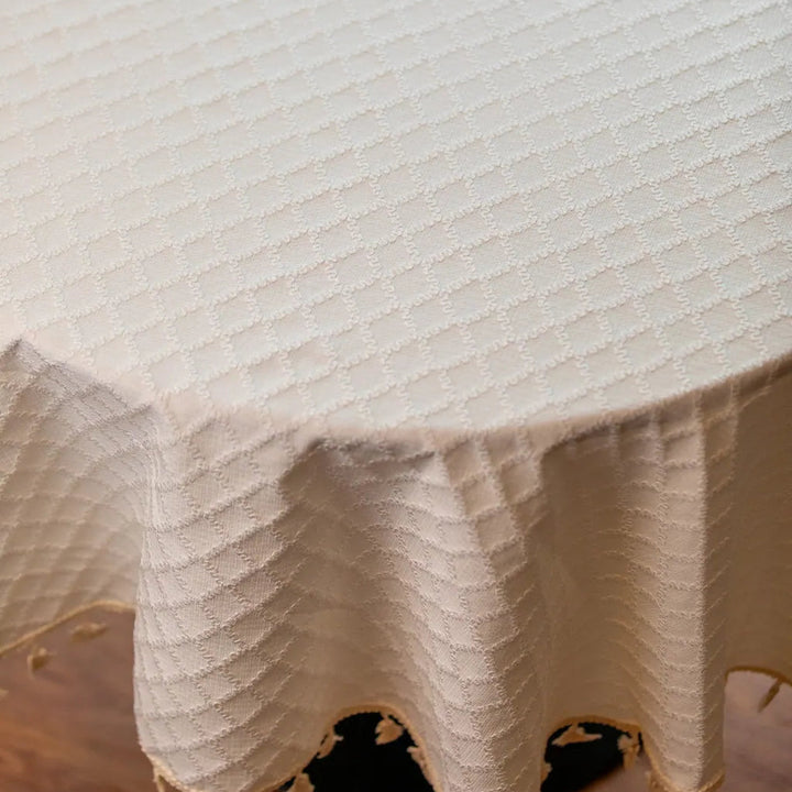 Soft Grid Morning Tablecloth - Delicors