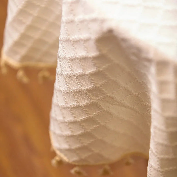 Soft Grid Morning Tablecloth - Delicors