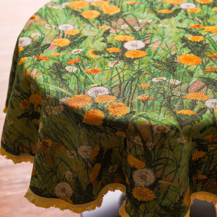 Spring Garden Round Tablecloth - Delicors