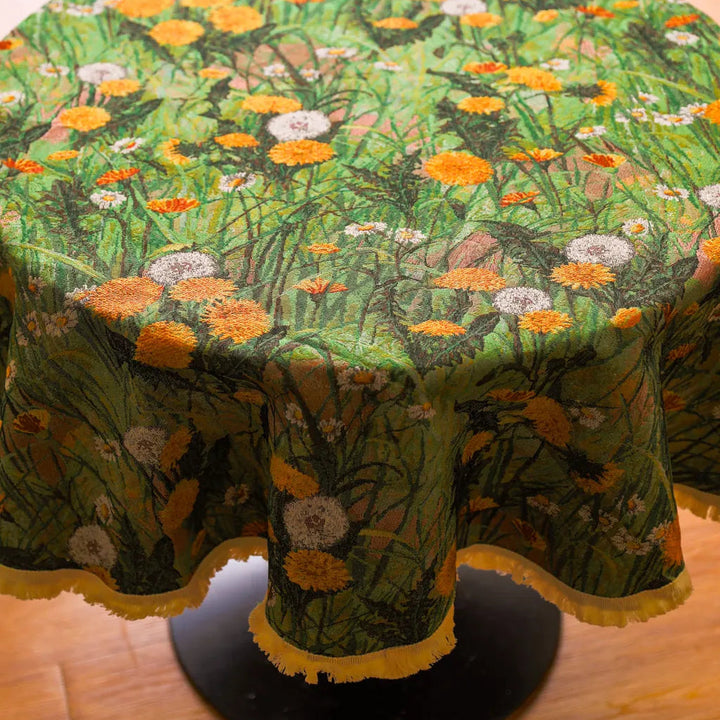 Spring Garden Round Tablecloth - Delicors