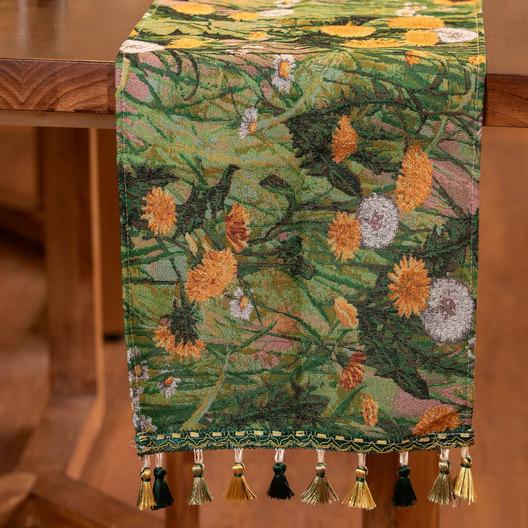 Spring Garden Table Runner -- Delicors