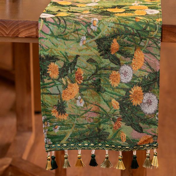 Spring Garden Table Runner -- Delicors