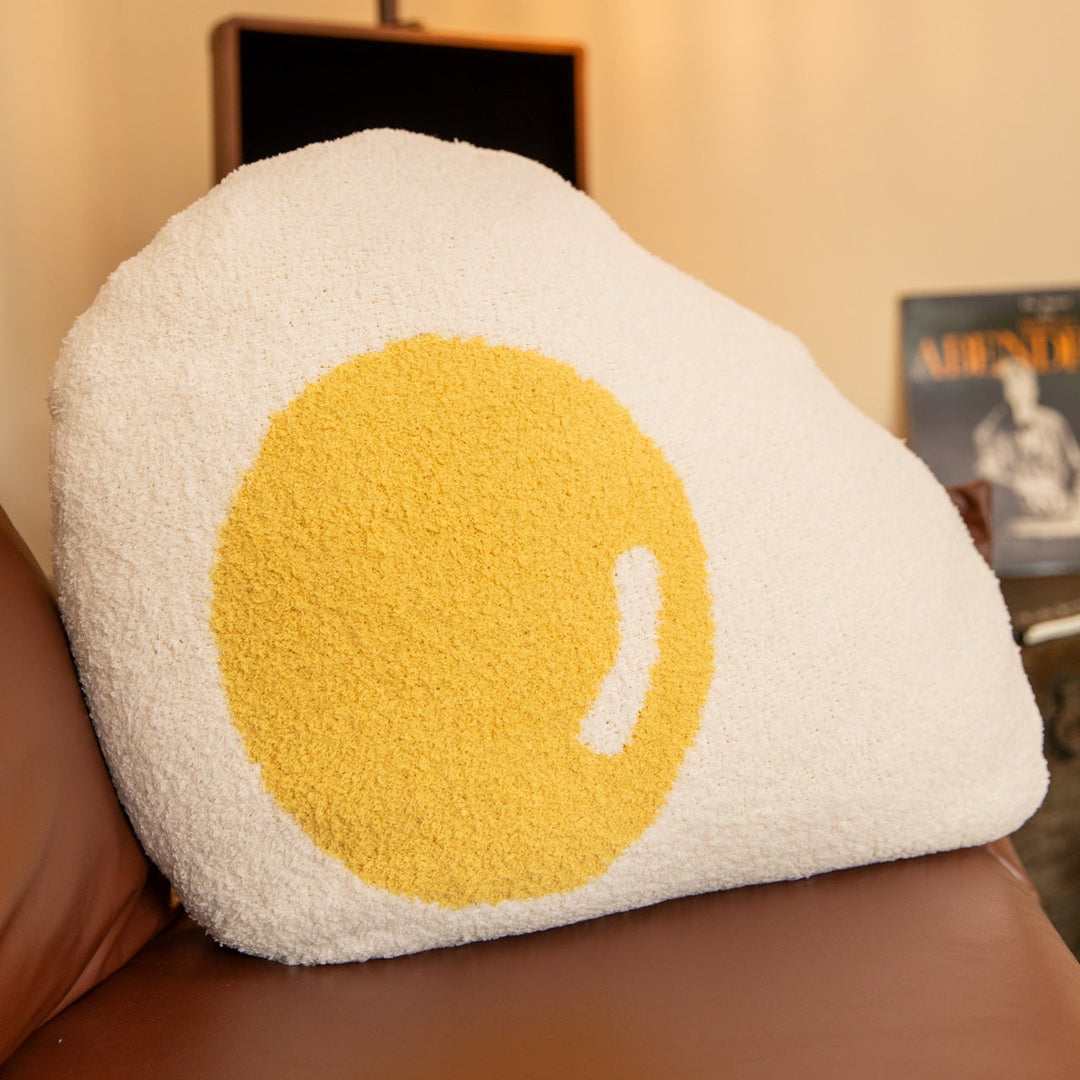 Sunny Side Up Egg Cushion -- Delicors