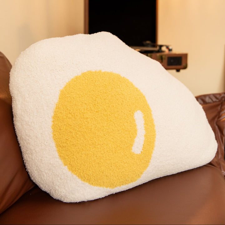 Sunny Side Up Egg Cushion -- Delicors