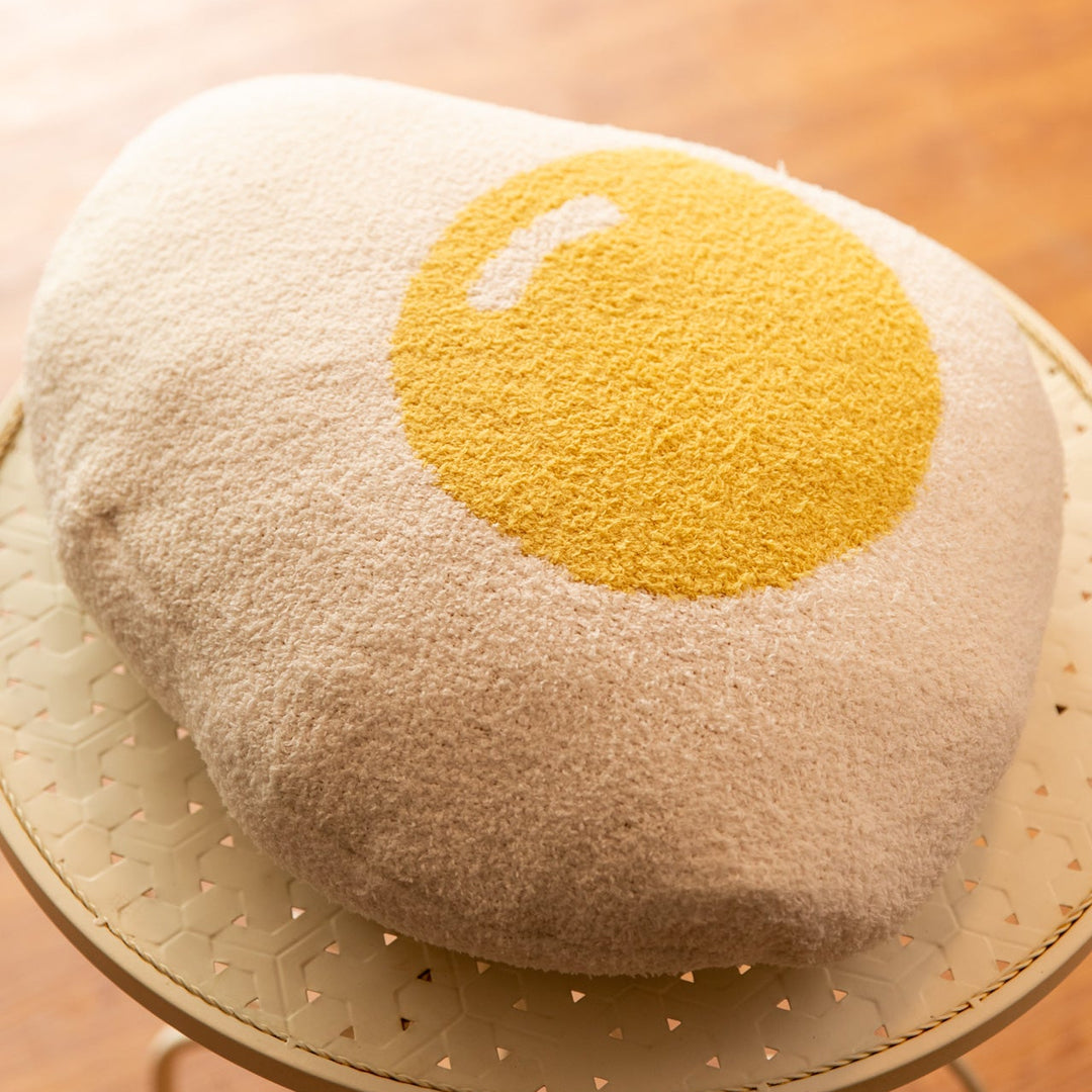 Sunny Side Up Egg Cushion -- Delicors