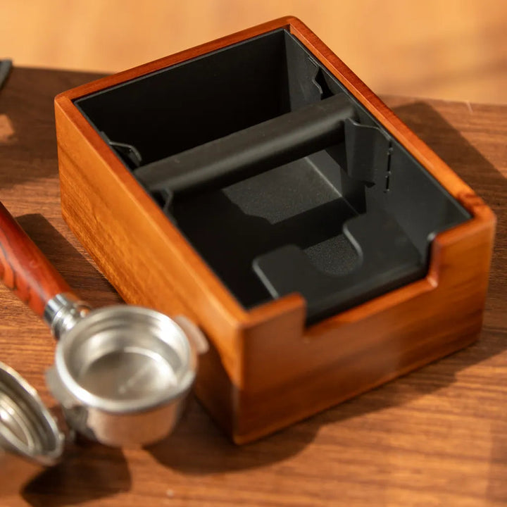 The Daily Grind Wooden Knock Box - Delicors