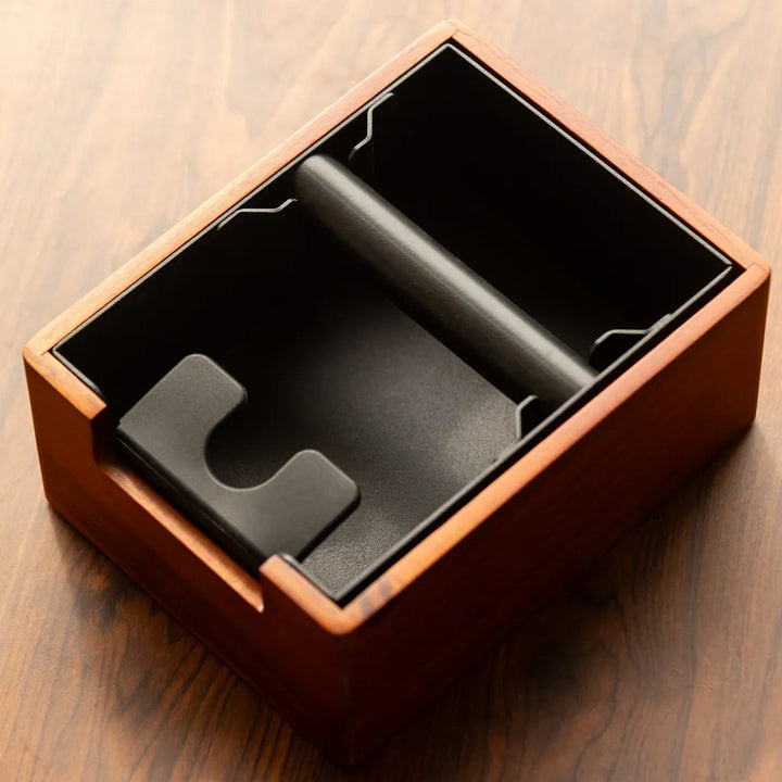 The Daily Grind Wooden Knock Box - Delicors