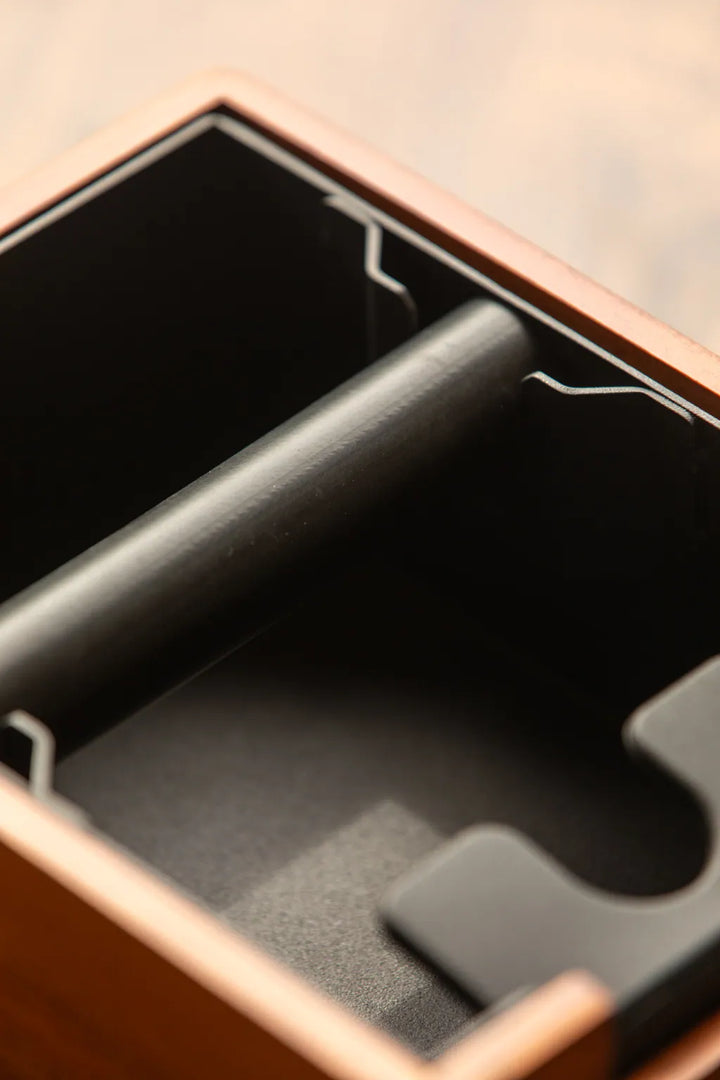 The Daily Grind Wooden Knock Box - Delicors