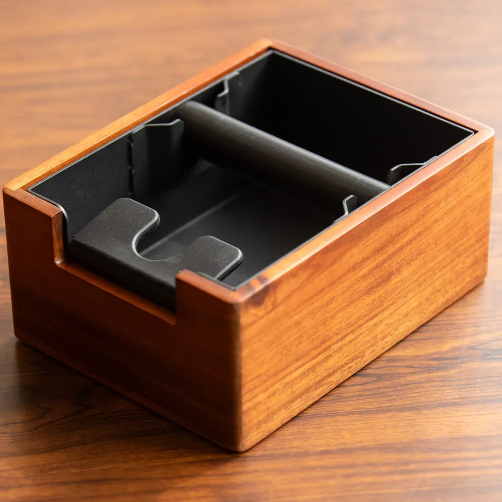 The Daily Grind Wooden Knock Box - Delicors
