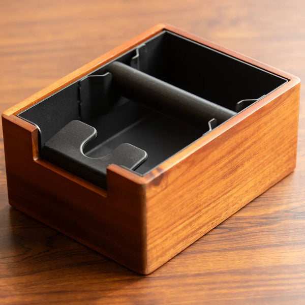 The Daily Grind Wooden Knock Box - Delicors