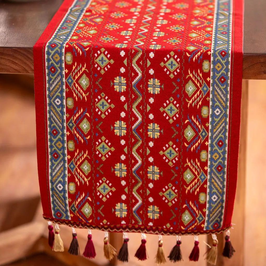 Tribal Kilim Table Runner - Delicors