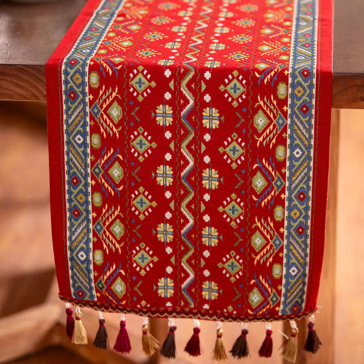 Tribal Kilim Table Runner - Delicors