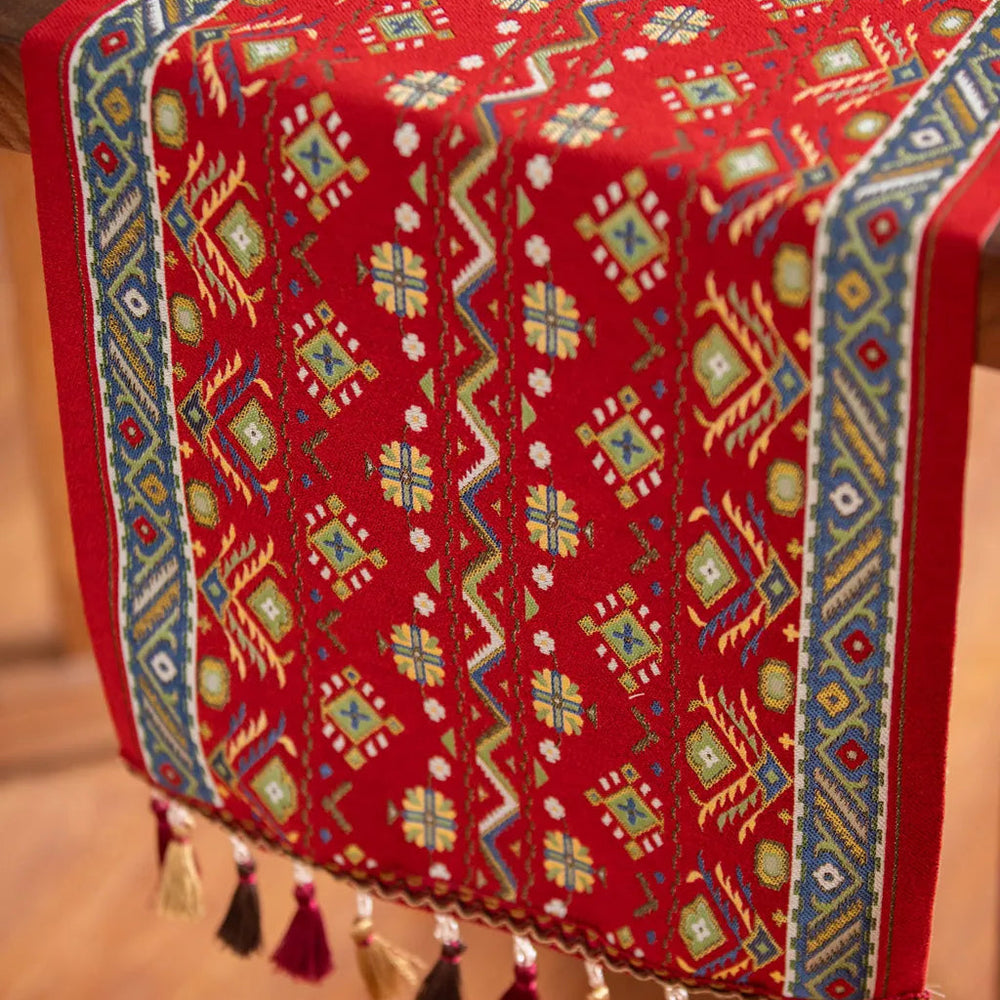 Tribal Kilim Table Runner - Delicors