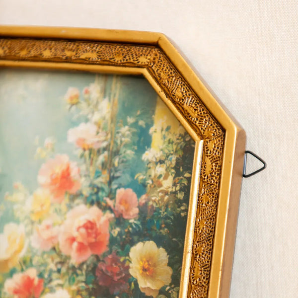 Vintage Octagonal Art Frame - Delicors