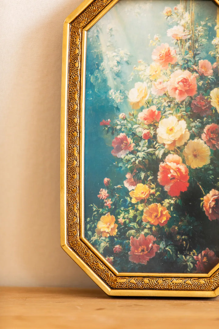 Vintage Octagonal Art Frame - Delicors