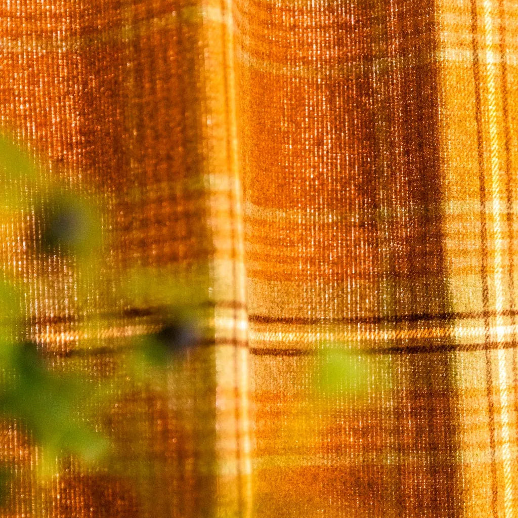 Vintage Plaid Cabinet Curtain - Delicors