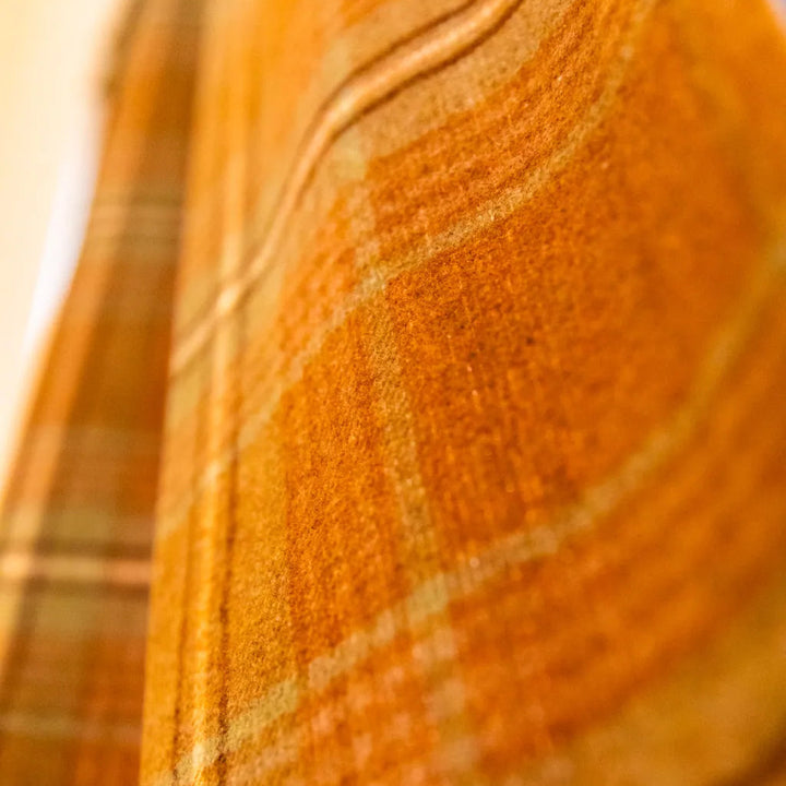 Vintage Plaid Cabinet Curtain - Delicors