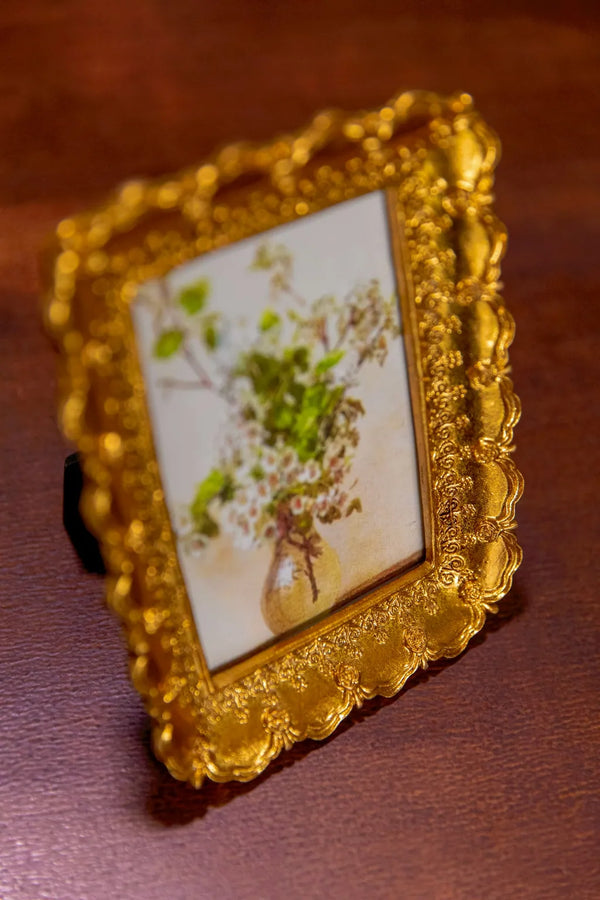 Vintage Glow Gold Frame - Delicors