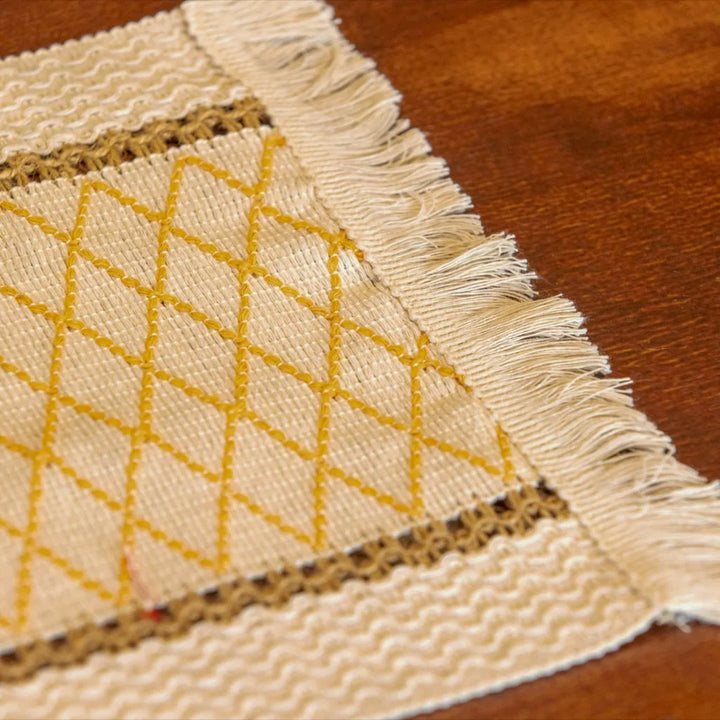 Warm Countryside Fringe Runner - Delicors