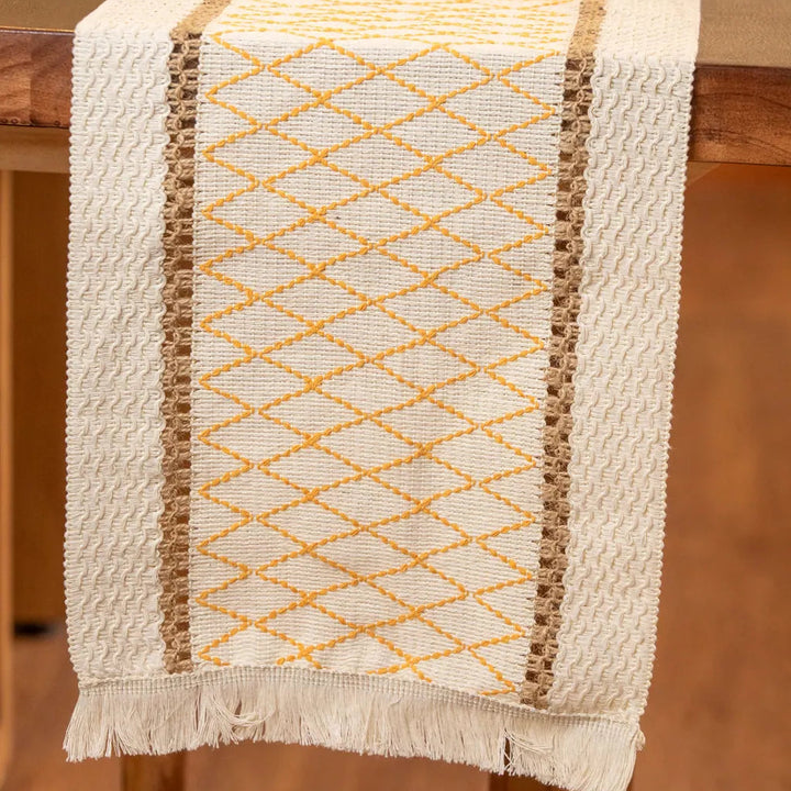 Warm Countryside Fringe Runner - Delicors