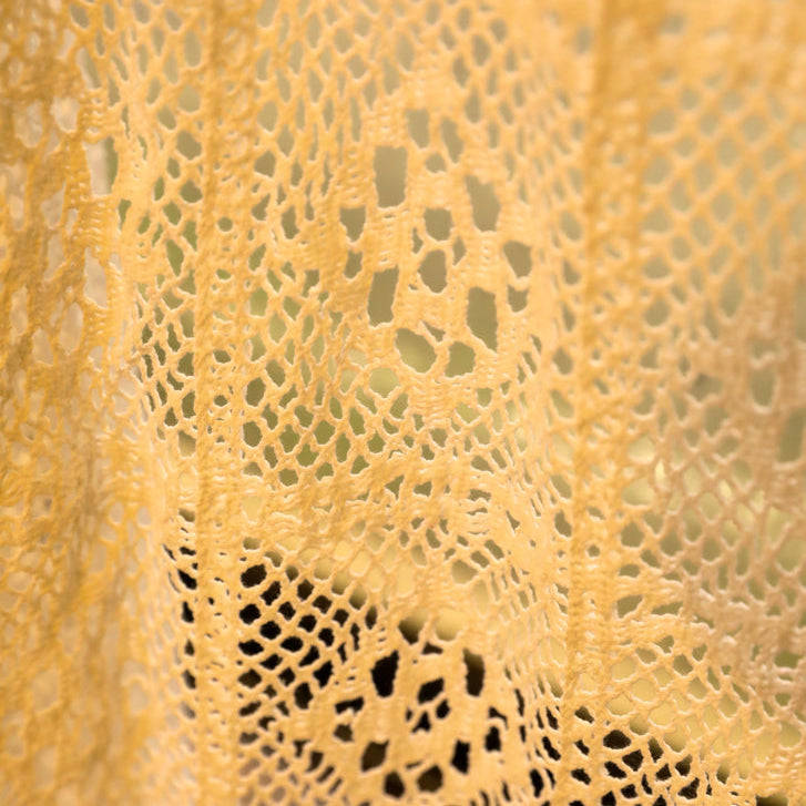 Wisteria Lace Curtain - White -- Delicors