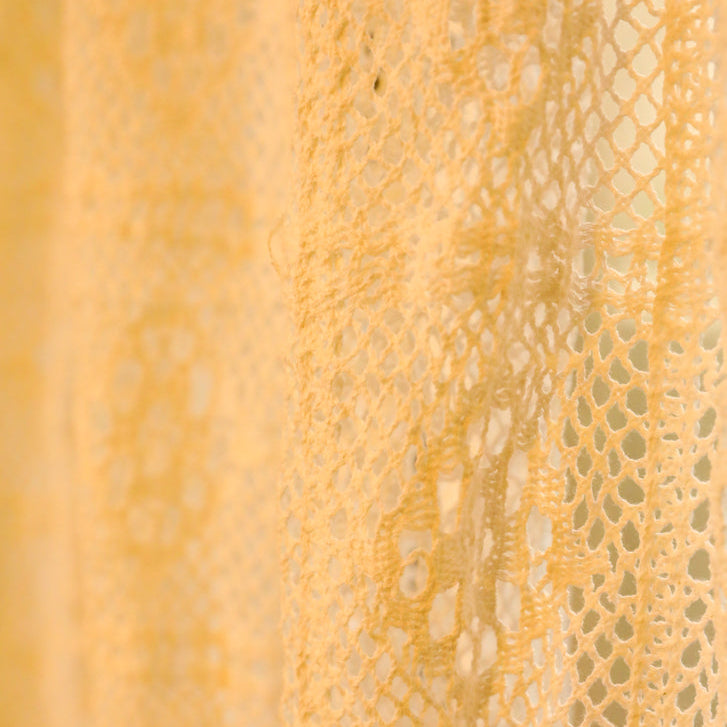 Wisteria Lace Curtain - White -- Delicors