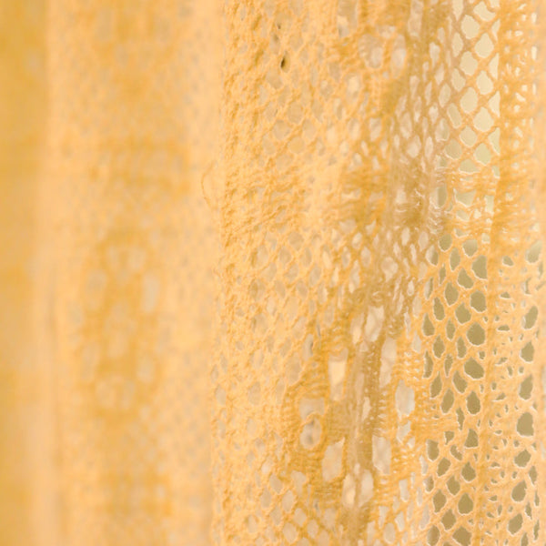 Wisteria Lace Curtain - White -- Delicors