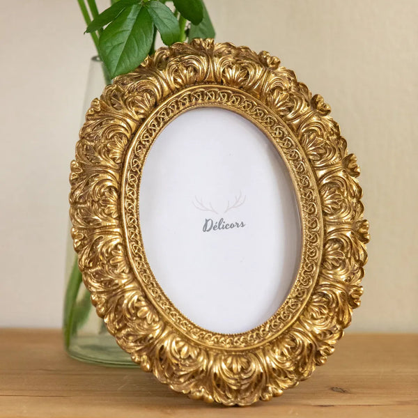 Aged Gold Ornate Frame -- Delicors