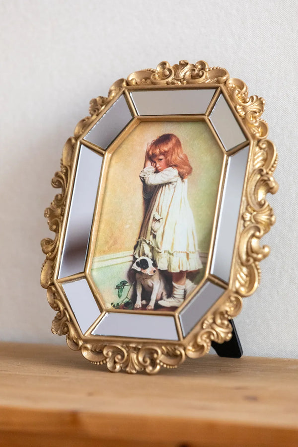 Baroque Mirrored Ornate Frame -- Delicors