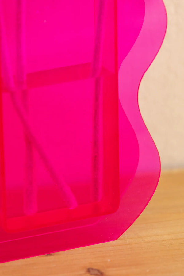 Colourful Nordic Irregular Acrylic Vase