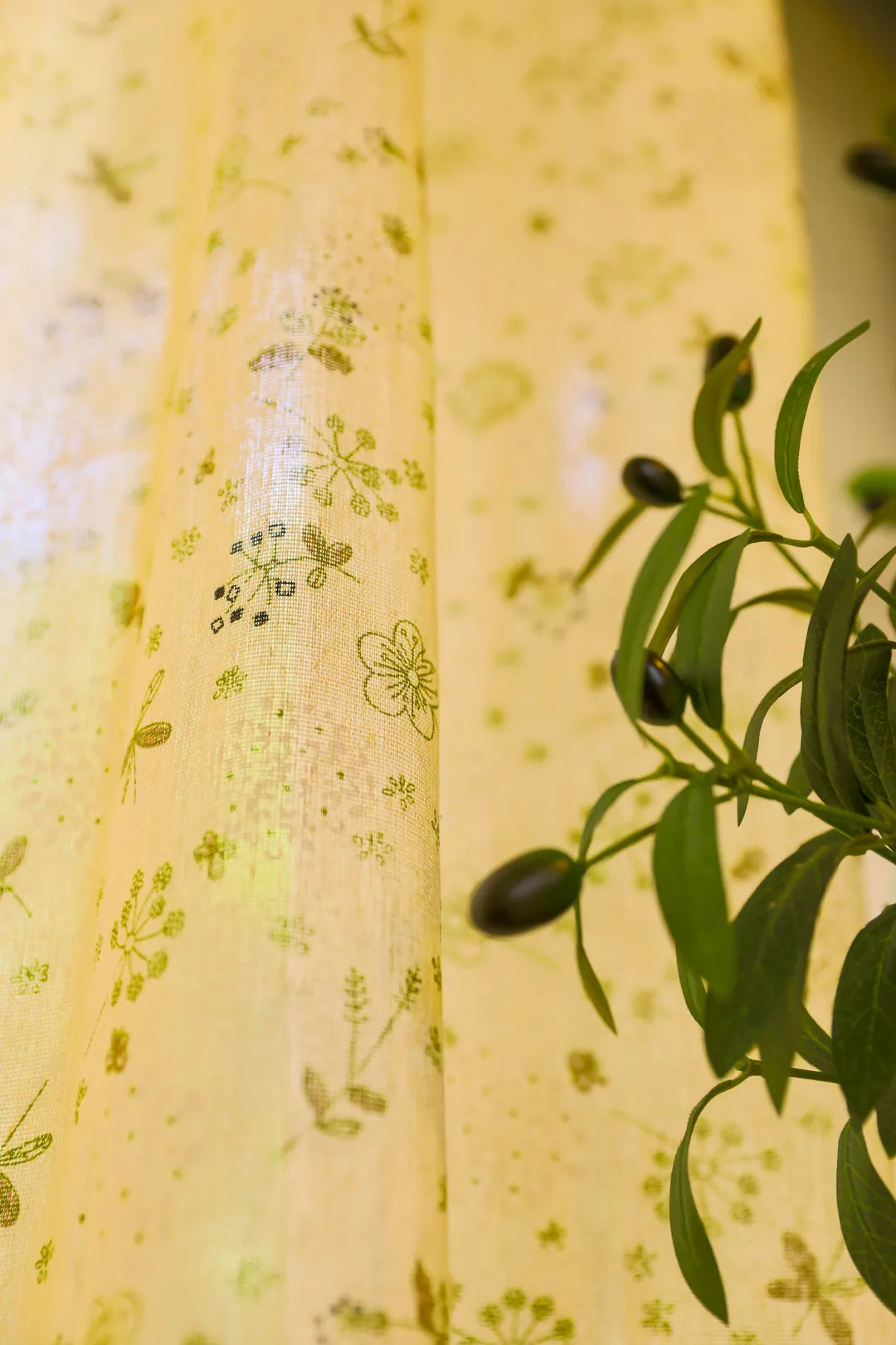Dandelion Garden Curtain -- Delicors