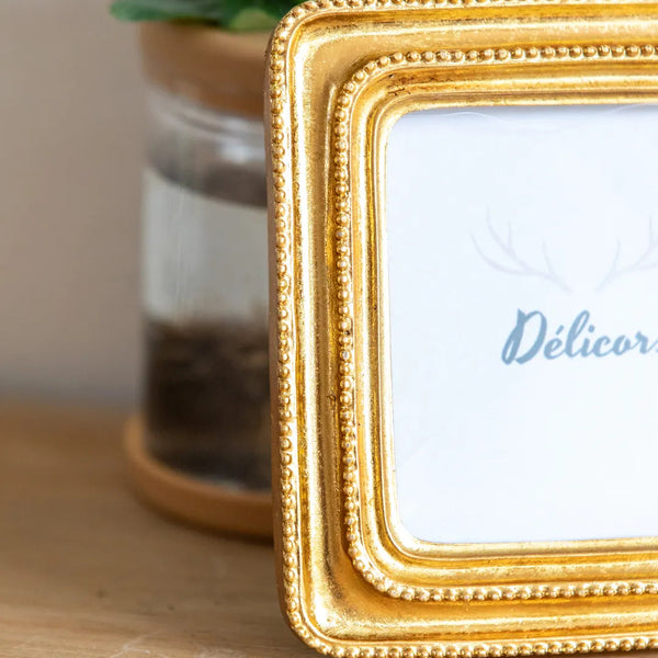 Dual Tone Vintage Photo Frame -- Delicors