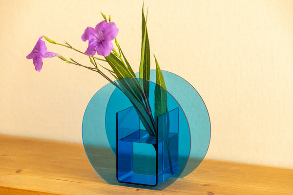 Modern vase set with bold shapes