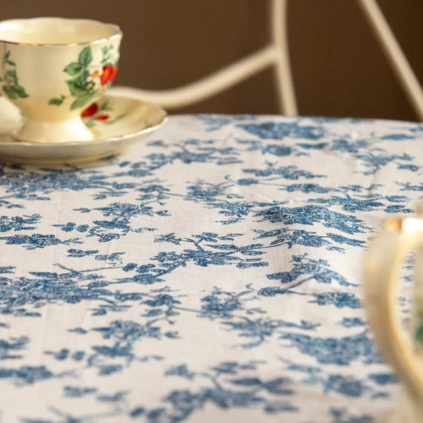 Floral Decadence Tassel Table Cloth Collection -Table Cloth- Delicors