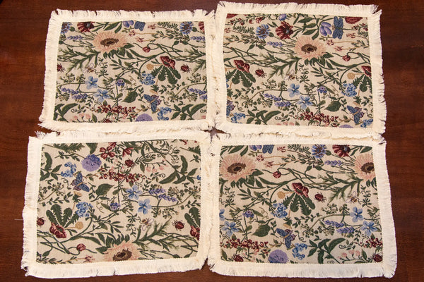 Garden Picnic Placemat Set -- Delicors