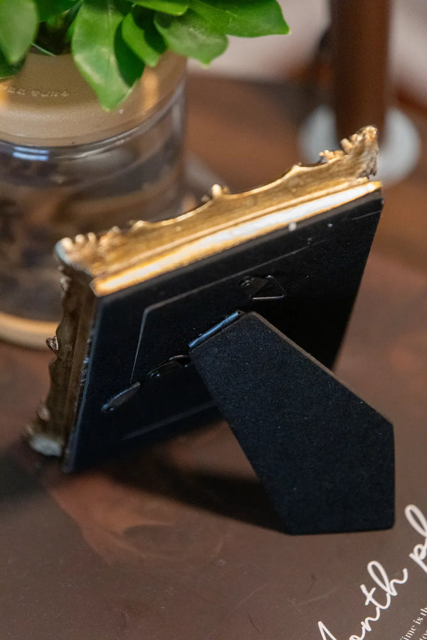Gilded Ornate Photo Frame -- Delicors