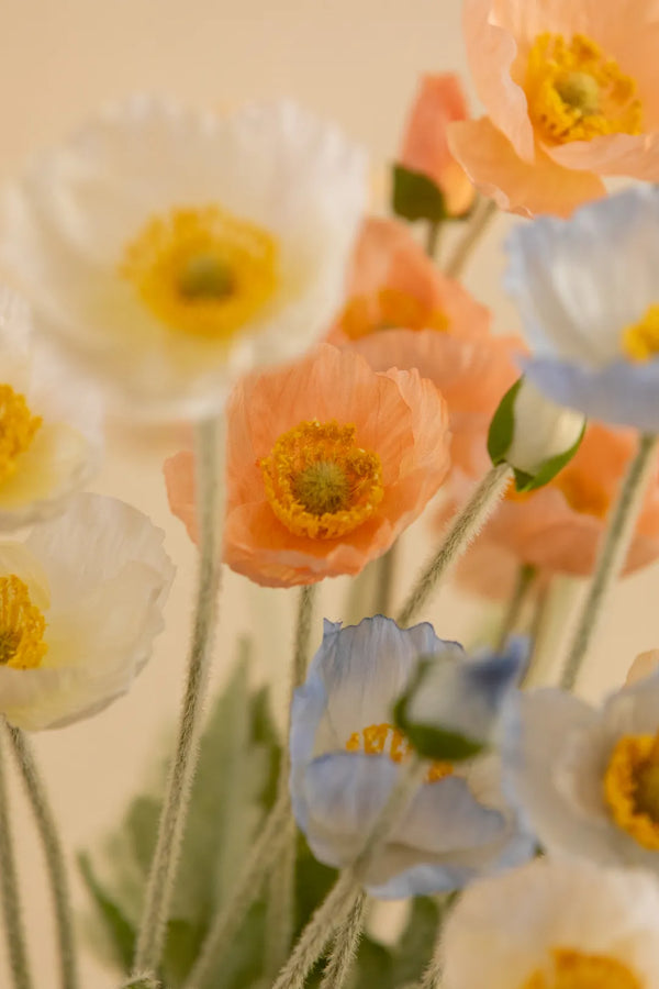 Lively Vibe Poppy Bouquet Online