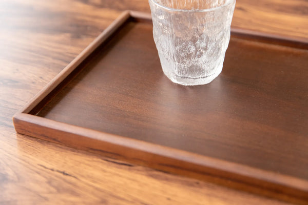 Minimalist Walnut Tray -- Delicors
