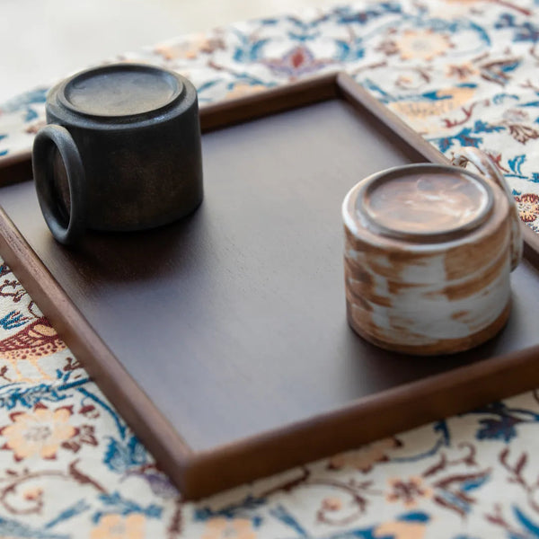 Minimalist Walnut Tray -- Delicors