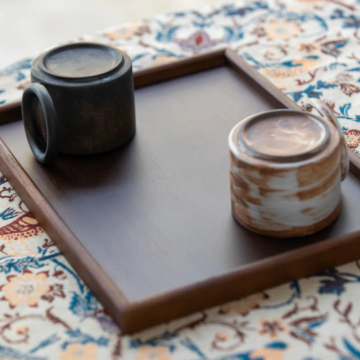 Minimalist Walnut Tray -- Delicors
