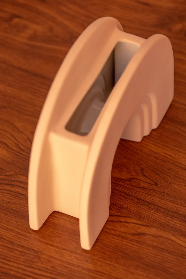 Modern Arched Ceramic Vase